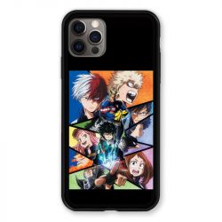 Coque Pour Iphone 13 MINI (5.4) Manga My Hero Academia Noir