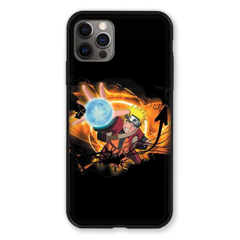 Coque Pour Iphone 13 MINI (5.4) Manga Naruto Noir