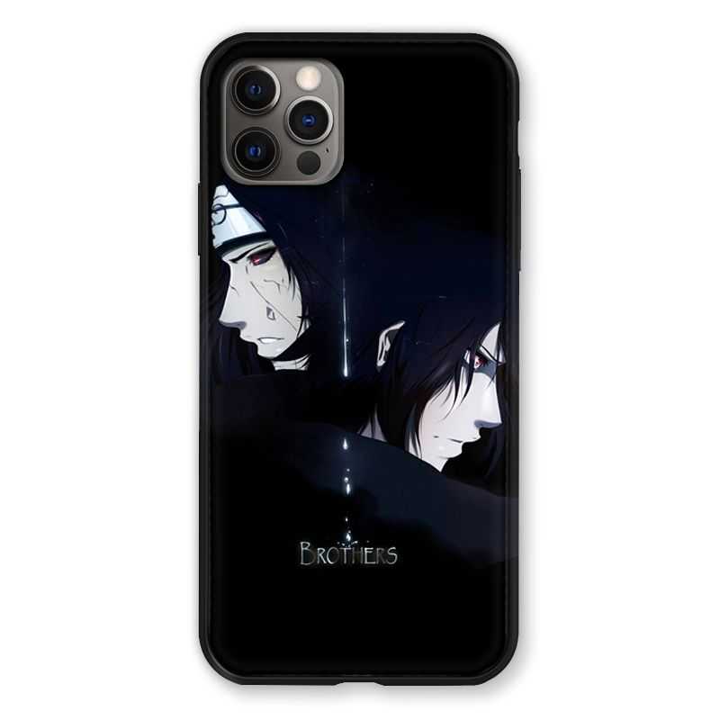 Coque Pour Iphone 13 MINI (5.4) Manga Naruto Sasuke Itachi