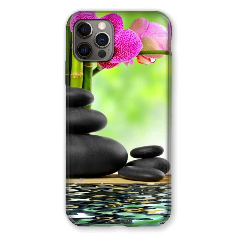 Coque Pour Iphone 13 MINI (5.4) Orchidee Eau