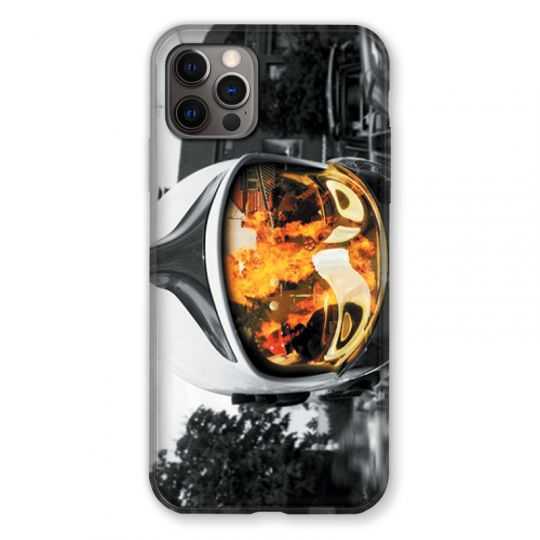 Coque Pour Iphone 13 MINI (5.4) Pompier Casque Feu