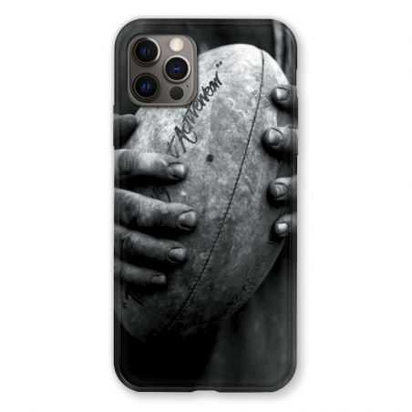 Coque Pour Iphone 13 MINI (5.4) Rugby Ballon Vintage