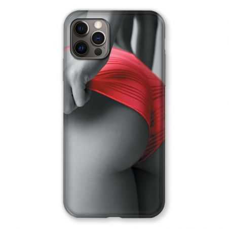 Coque Pour Iphone 13 MINI (5.4) Sexy Tanga Rouge