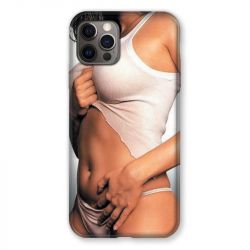 Coque Pour Iphone 13 MINI (5.4) Sexy Tee Shirt Blanc