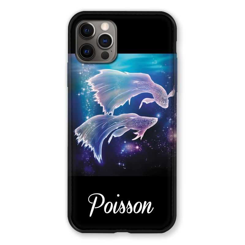 Coque Pour Iphone 13 MINI (5.4) Signe Zodiaque 2 Poisson