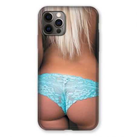 Coque Pour Iphone 13 PRO Sexy Tanga Bleu