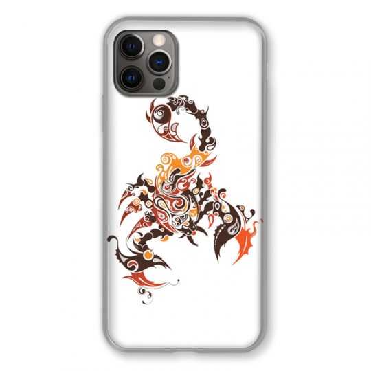 Coque Pour Iphone 13 PRO Scorpion Blanc
