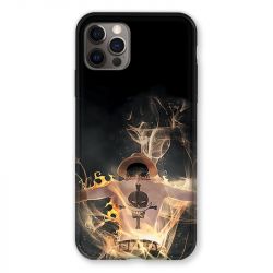 Coque Pour Iphone 13 PRO Manga One Piece Ace Noir