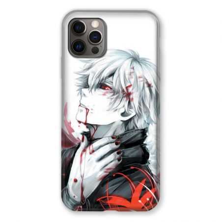 Coque Pour Iphone 13 PRO Manga Kaneki Blanc