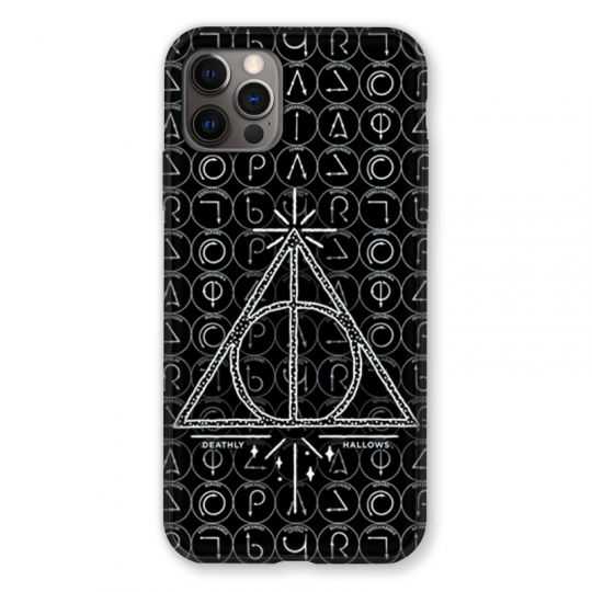 Coque Pour Iphone 13 PRO WB License Harry Potter Triangle noir