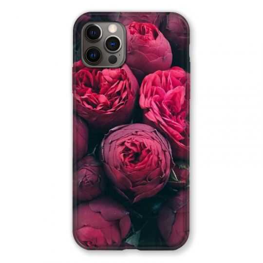 Coque Pour Iphone 13 PRO Fleur Pivoine