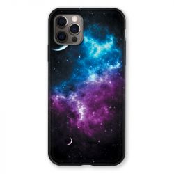 Coque Pour Iphone 13 PRO Univers Bleu Violet