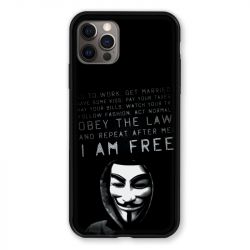Coque Pour Iphone 13 PRO Anonymous I am free