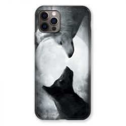 Coque Pour Iphone 13 PRO Loup Duo