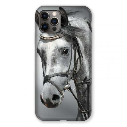 Coque Pour Iphone 13 PRO Cheval Blanc