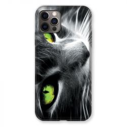 Coque Pour Iphone 13 PRO Chat Vert
