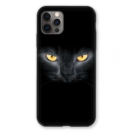 Coque Pour Iphone 13 PRO Chat Noir