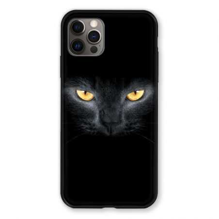 Coque Pour Iphone 13 PRO Chat Noir