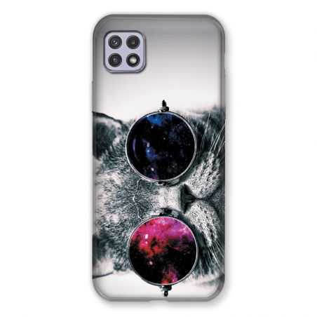 Coque Pour Samsung Galaxy A22 5G Chat Fashion