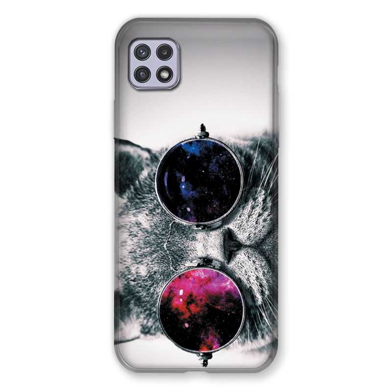 Coque Pour Samsung Galaxy A22 5G Chat Fashion
