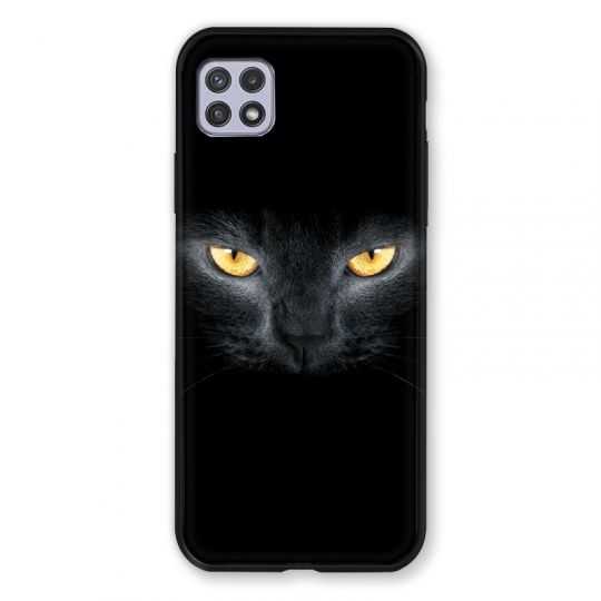 Coque Pour Samsung Galaxy A22 5G Chat Noir