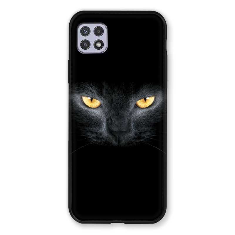 Coque Pour Samsung Galaxy A22 5G Chat Noir