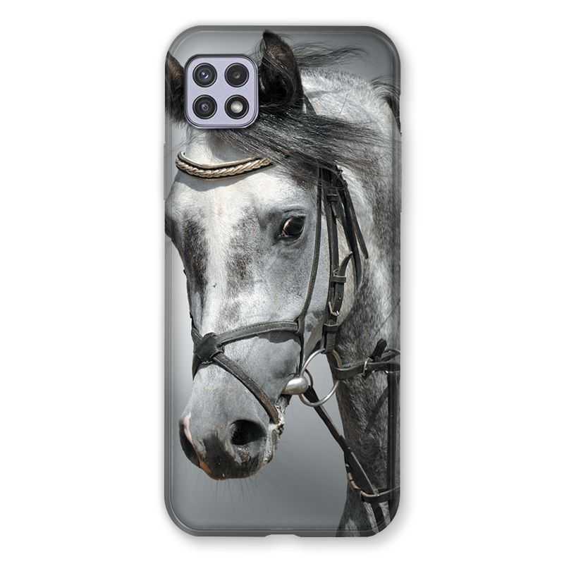 Coque Pour Samsung Galaxy A22 5G Cheval Blanc
