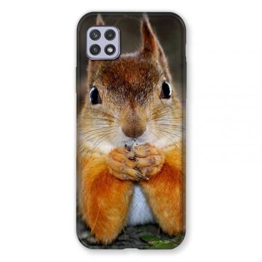 Coque Pour Samsung Galaxy A22 5G Ecureuil Face