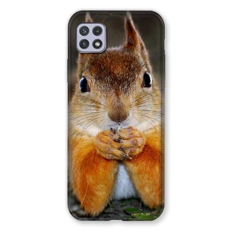Coque Pour Samsung Galaxy A22 5G Ecureuil Face
