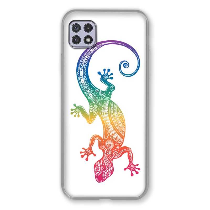 Coque Pour Samsung Galaxy A22 5G Animaux Maori Salamandre Color