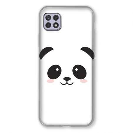 Coque Pour Samsung Galaxy A22 5G Panda Blanc