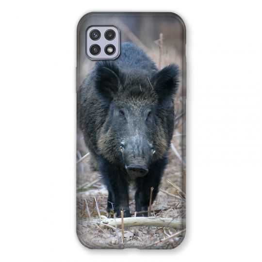 Coque Pour Samsung Galaxy A22 5G Sanglier Pin