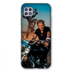 Coque Pour Samsung Galaxy A22 5G Johnny Hallyday Moto