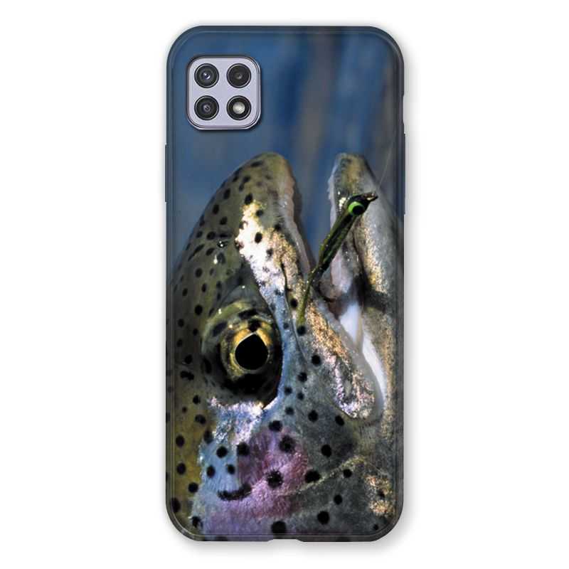 Coque Pour Samsung Galaxy A22 5G Peche Truite