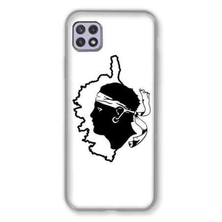Coque Pour Samsung Galaxy A22 5G Corse Blanc