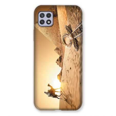 Coque Pour Samsung Galaxy A22 5G Egypte Chameau