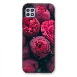Coque Pour Samsung Galaxy A22 5G Fleur Pivoine