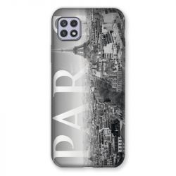 Coque Pour Samsung Galaxy A22 5G France Paris Vintage