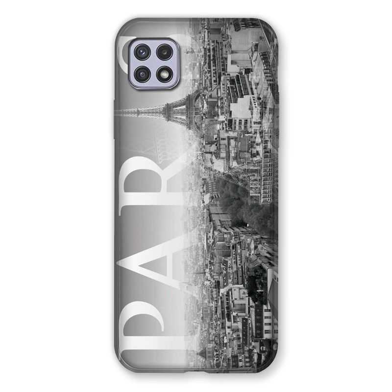 Coque Pour Samsung Galaxy A22 5G France Paris Vintage