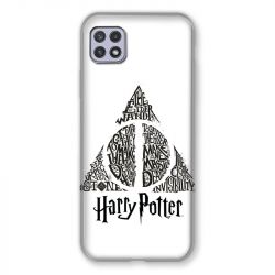 Coque Pour Samsung Galaxy A22 5G WB License Harry Potter Triangle Blanc