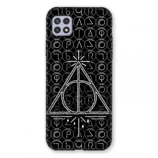 Coque Pour Samsung Galaxy A22 5G WB License Harry Potter Triangle noir