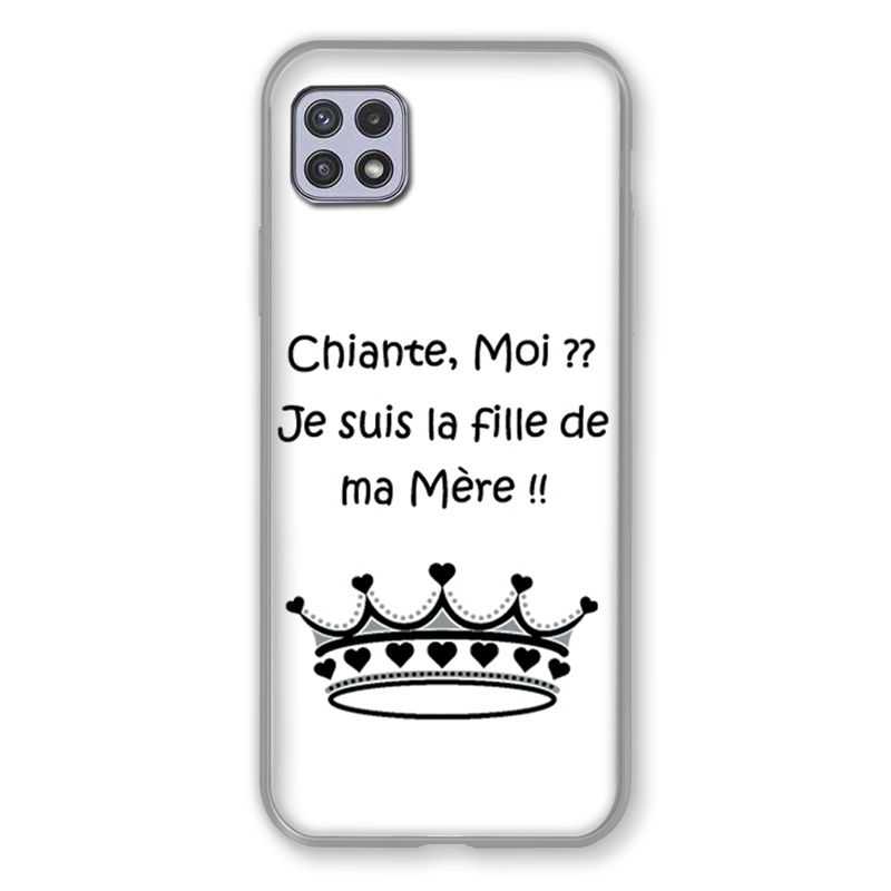 Coque Pour Samsung Galaxy A22 5G Humour Moi Chiante