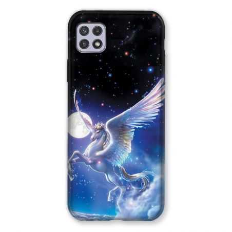 Coque Pour Samsung Galaxy A22 5G Licorne Céleste
