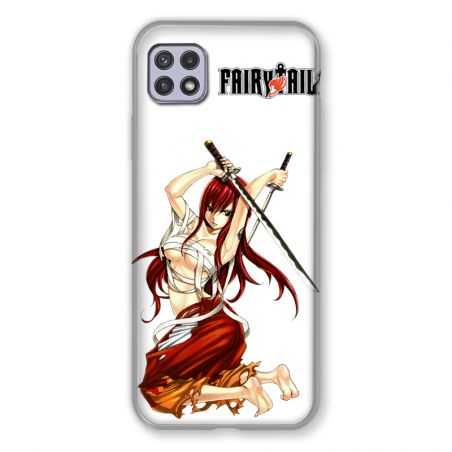 Coque Pour Samsung Galaxy A22 5G Manga Fairy Tail Erza
