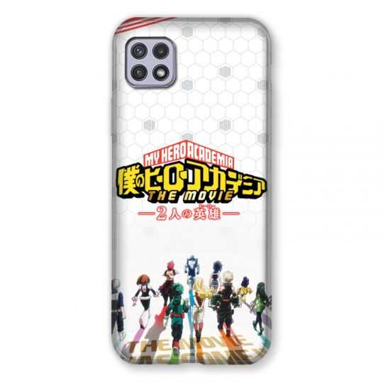 Coque Pour Samsung Galaxy A22 5G Manga My Hero Academia Blanc