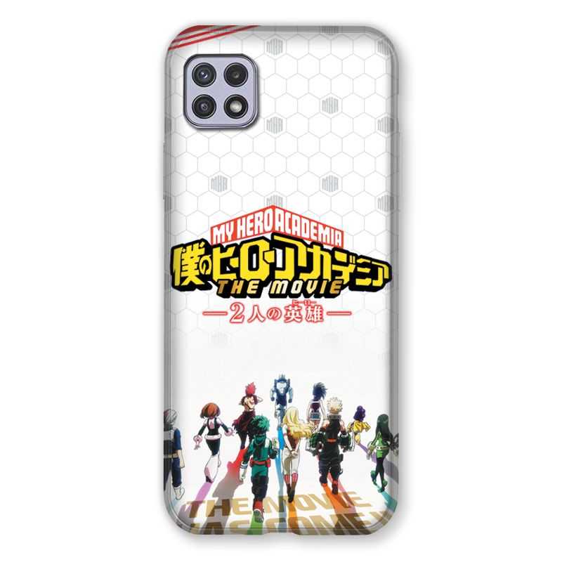 Coque Pour Samsung Galaxy A22 5G Manga My Hero Academia Blanc