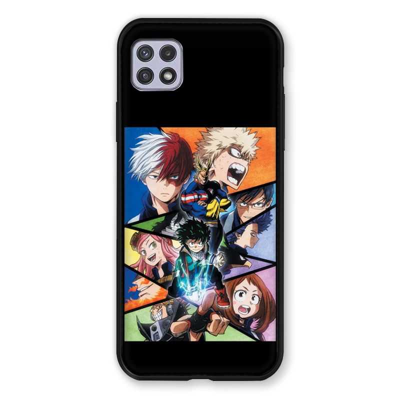 Coque Pour Samsung Galaxy A22 5G Manga My Hero Academia Noir