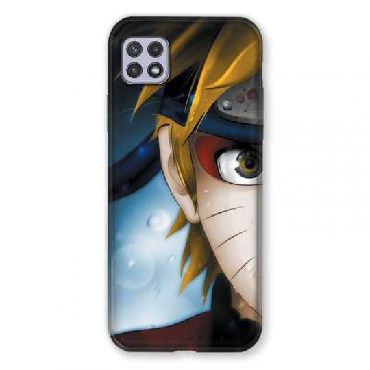 Coque Pour Samsung Galaxy A22 5G Manga Naruto Blanc