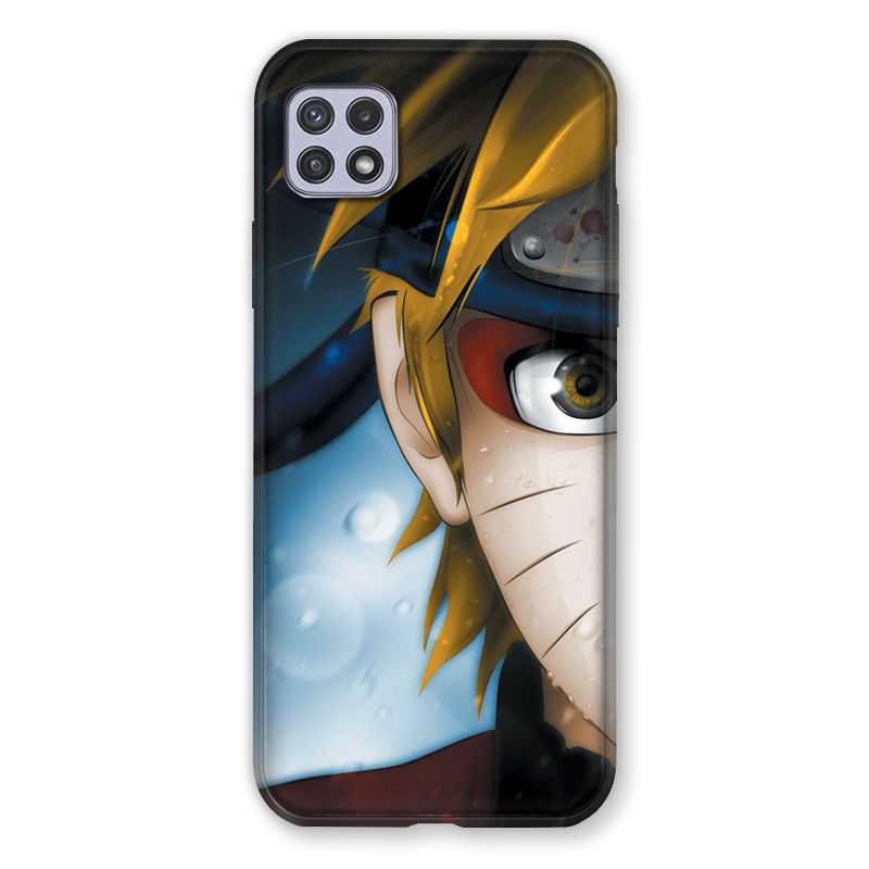 Coque Pour Samsung Galaxy A22 5G Manga Naruto Blanc