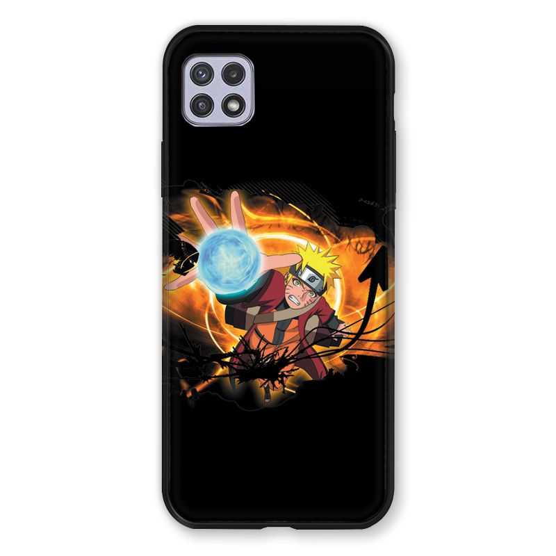 Coque Pour Samsung Galaxy A22 5G Manga Naruto Noir